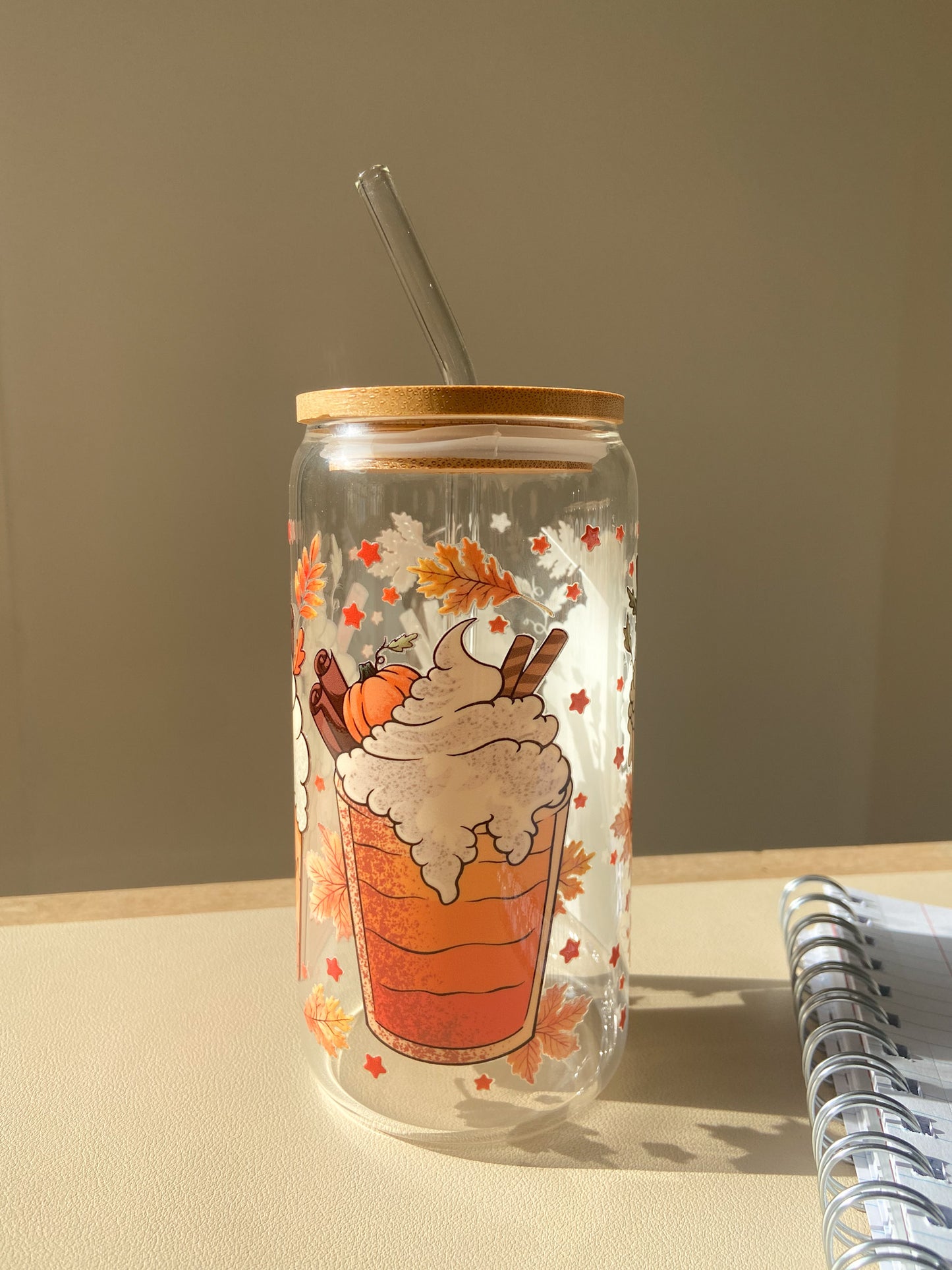 Verre Citrouille Café