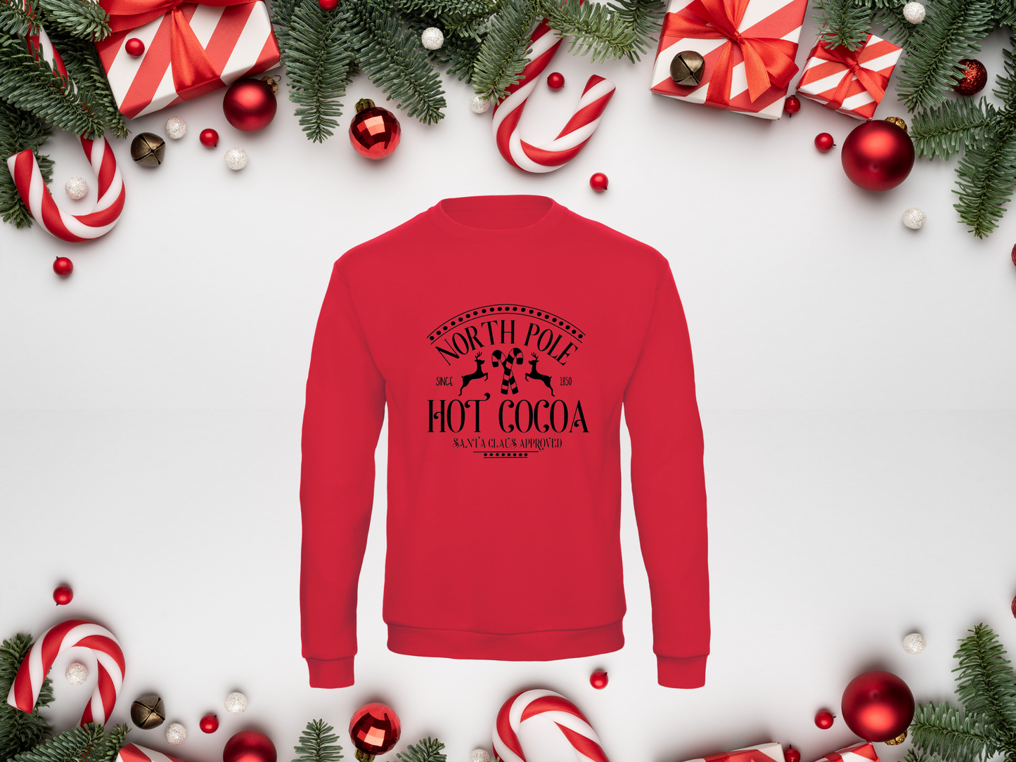 Sweat Unisex North Pole Chocolat Chaud