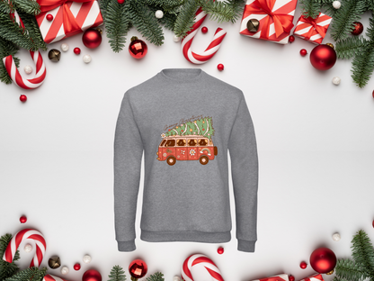 Sweat Unisex Groovy Christmas