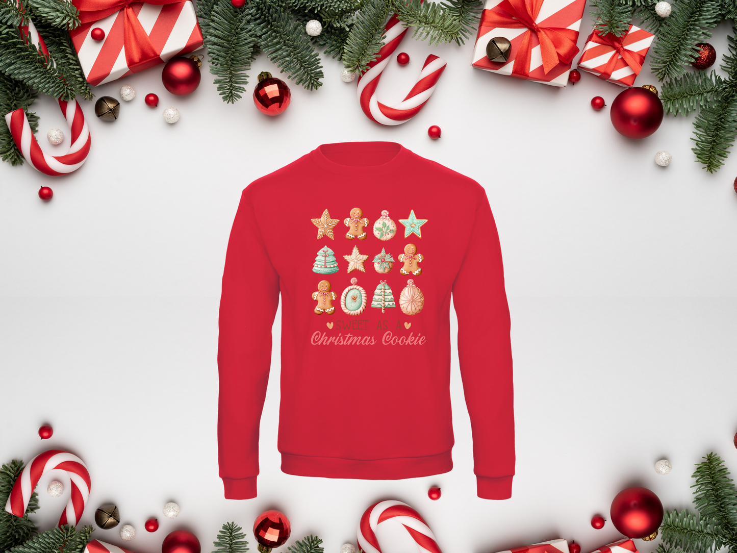 Sweat Unisex Sweet as a Christmas Cookie