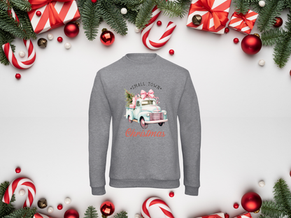 Sweat Unisex Small Town Christmas