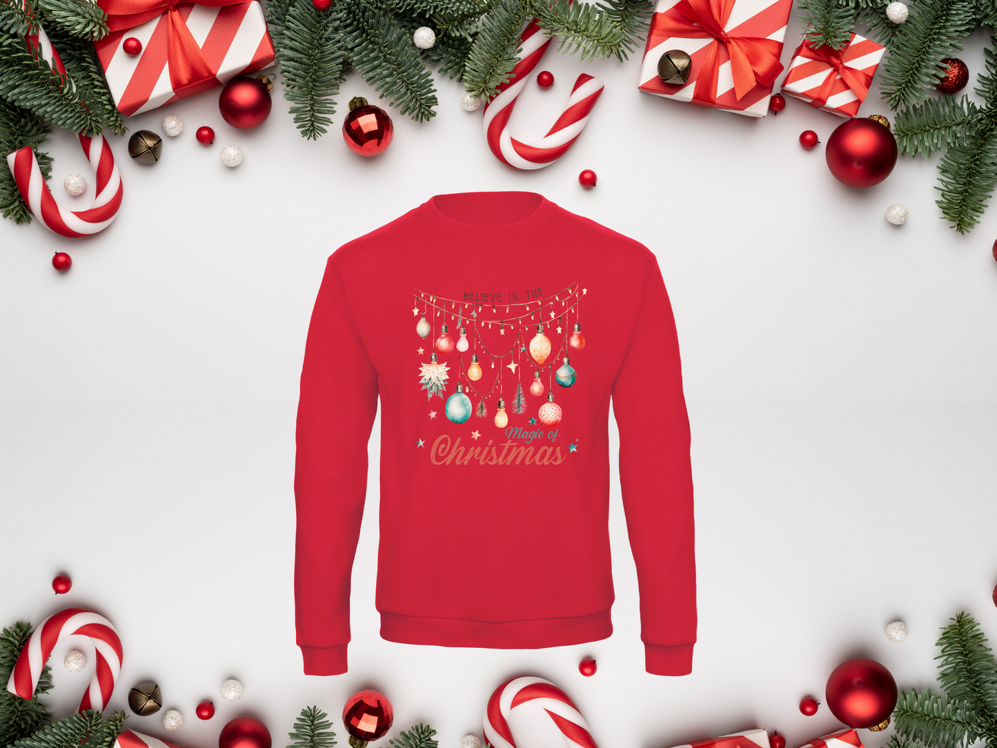 Sweat Unisex Believe in the Magic of Christmas